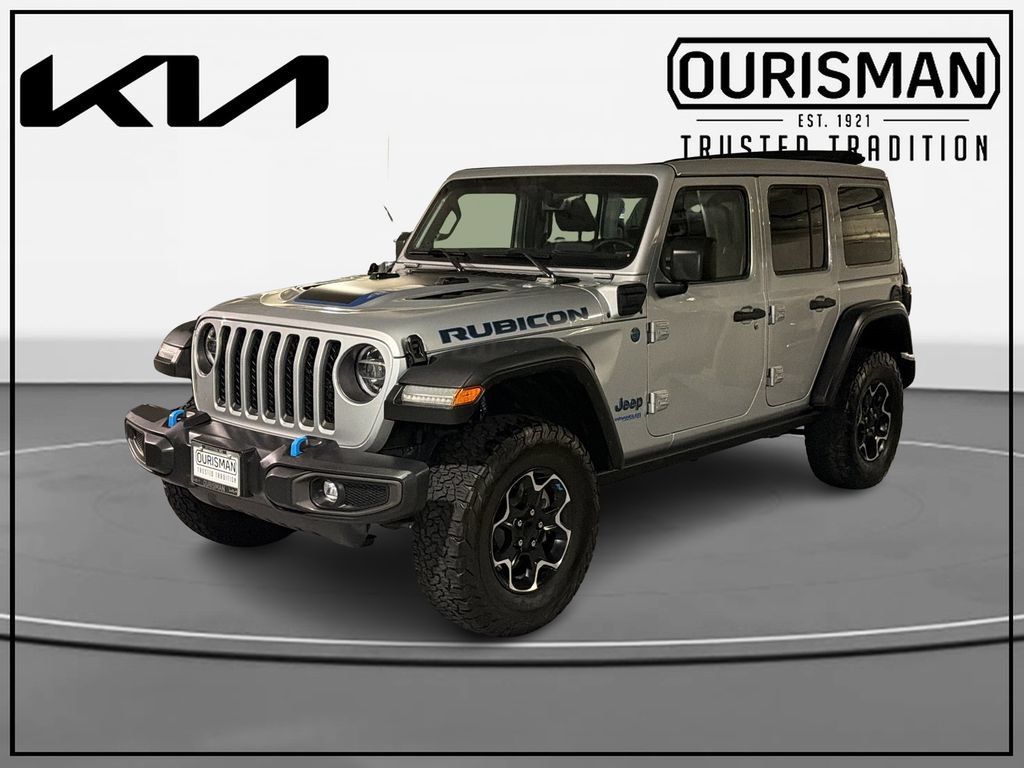 Used 2022 Jeep Wrangler Unlimited Rubicon 4xe w/ Cold Weather Group AWD/4WD image 2