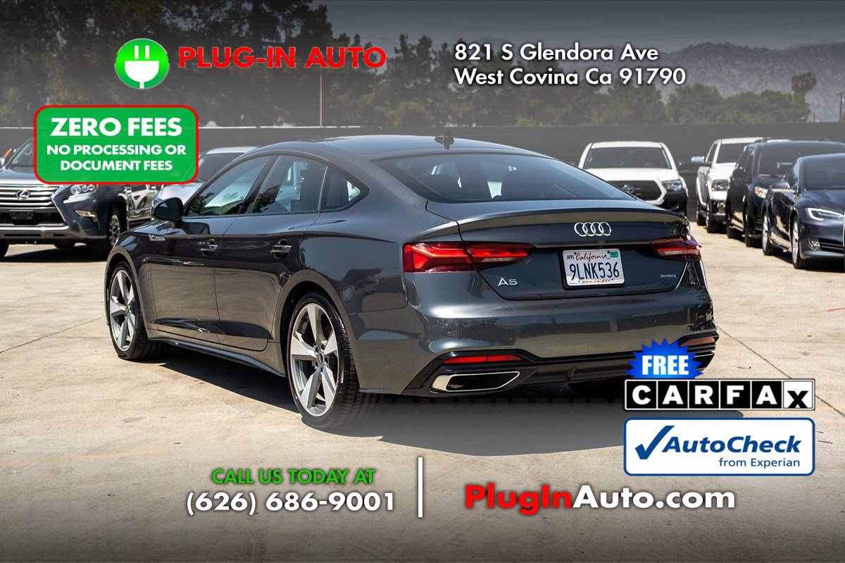 Used 2021 Audi A5 2.0T Premium Plus w/ Premium Plus AWD/4WD image 3