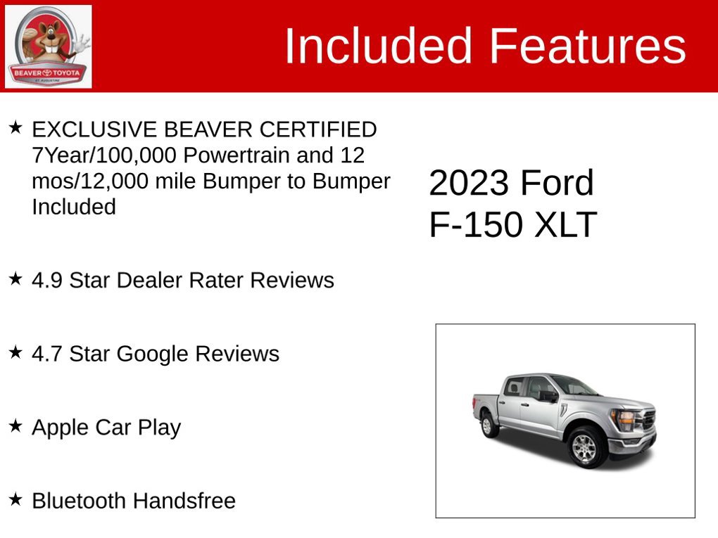 Used 2023 Ford F150 XLT AWD/4WD image 4