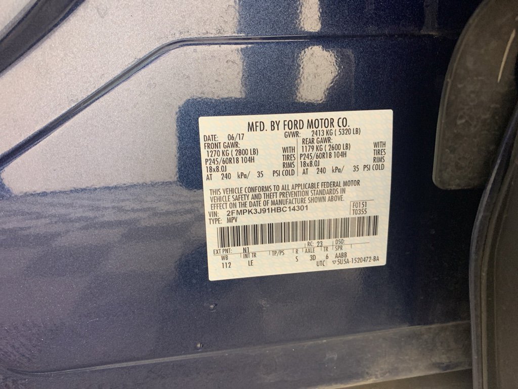 Used 2017 Ford Edge SEL w/ Equipment Group 201A image 13