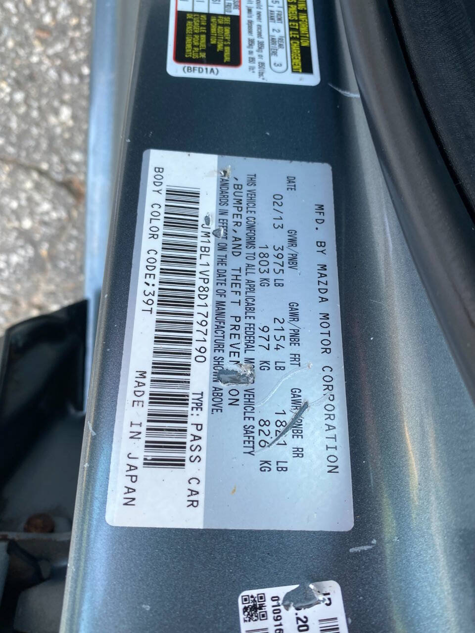 Used 2013 MAZDA MAZDA3 i Touring FWD image 42