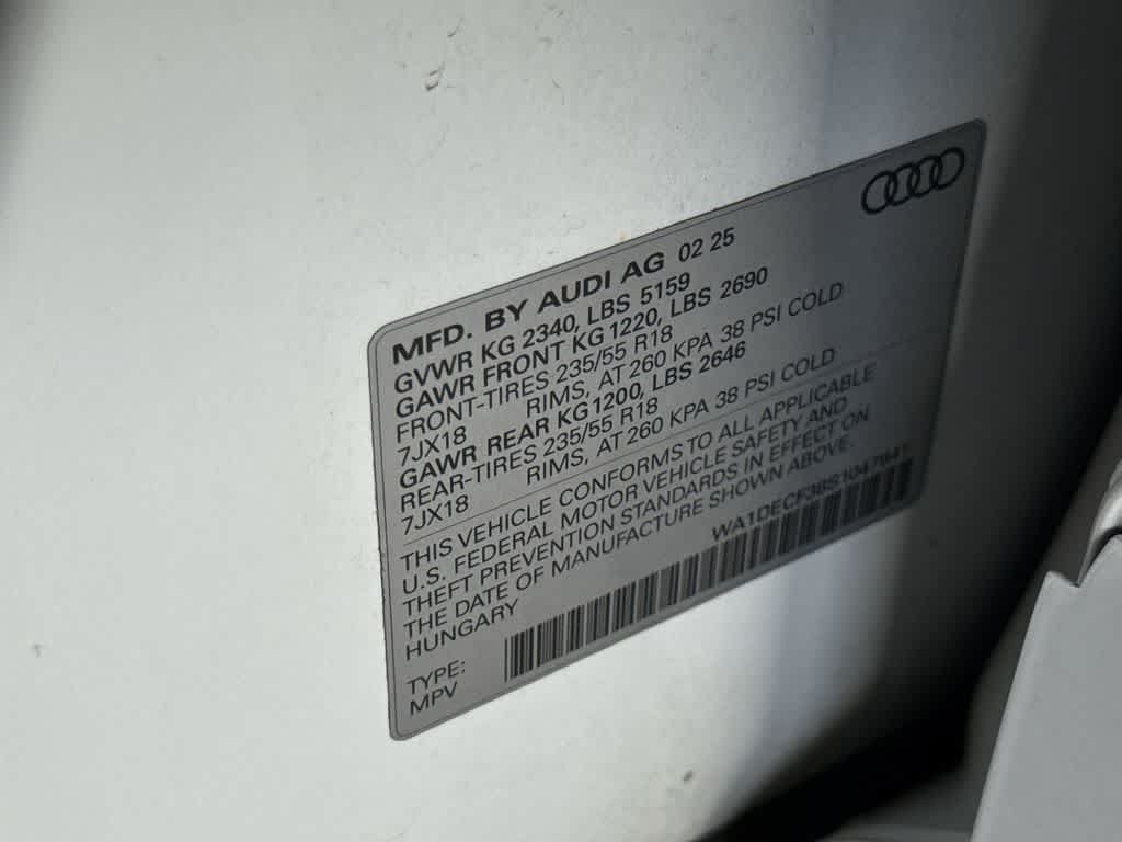 Used 2025 Audi Q3 2.0T Premium AWD/4WD image 29