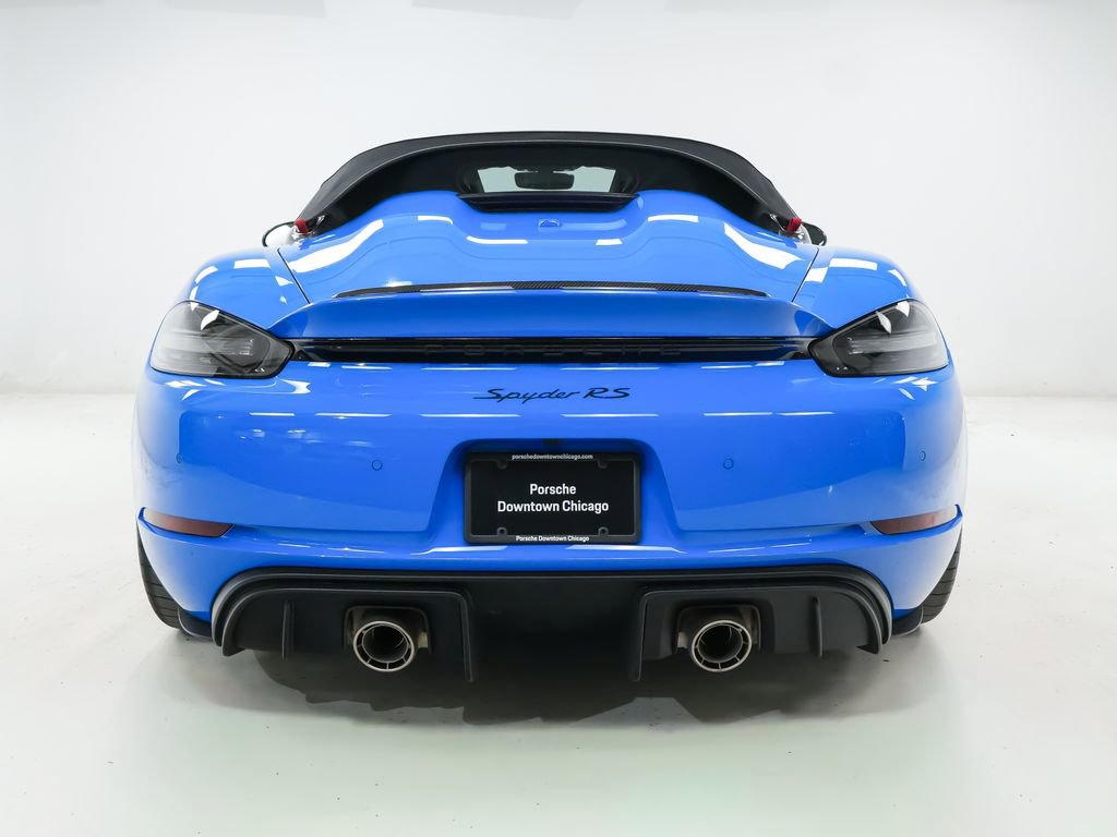 Certified 2025 Porsche 718 Boxster Spyder RS RWD image 11