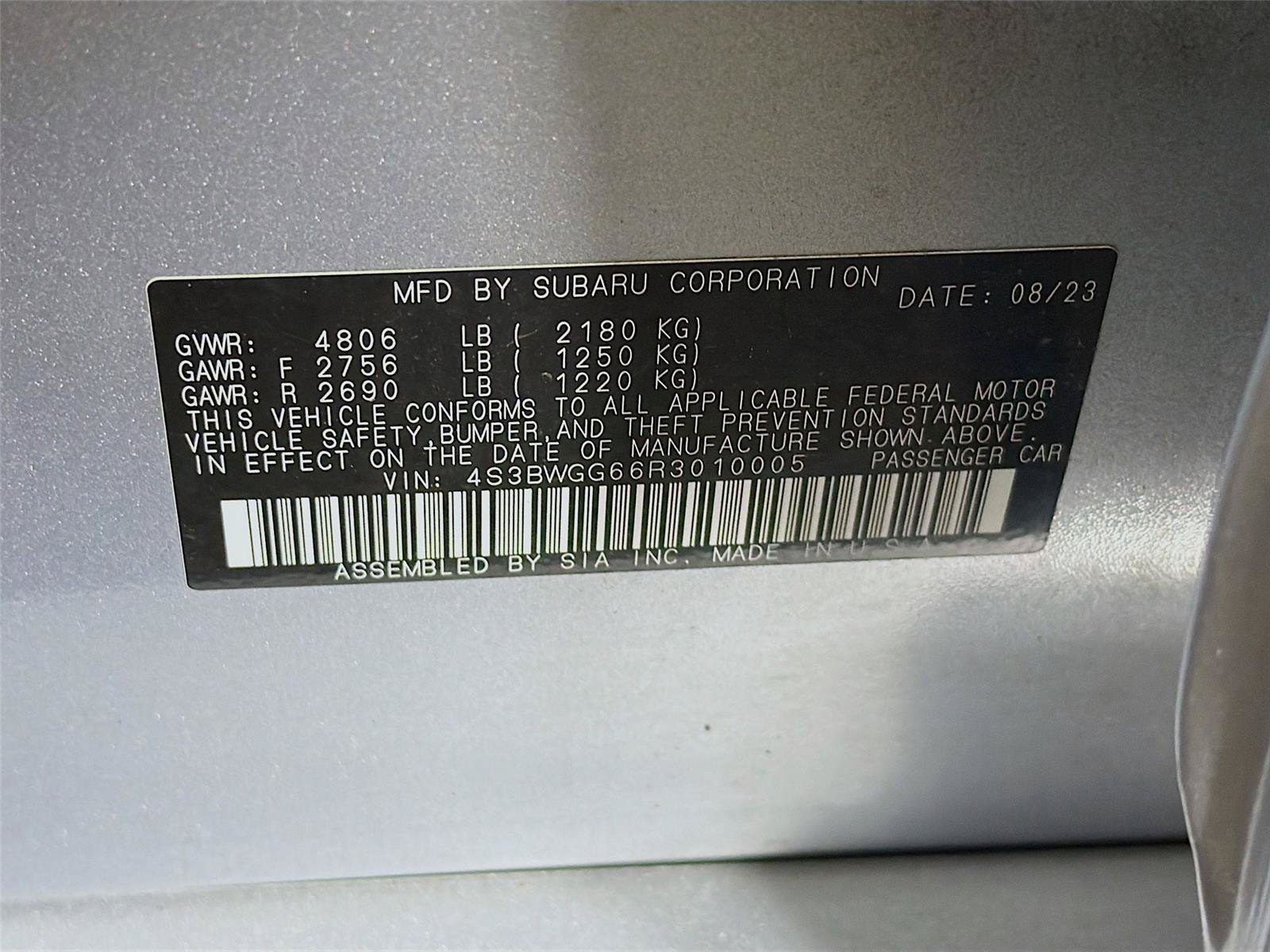 Used 2024 Subaru Legacy Sport AWD/4WD image 39