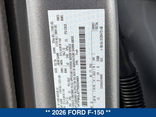 New 2026 Ford F150 XLT AWD/4WD image 21