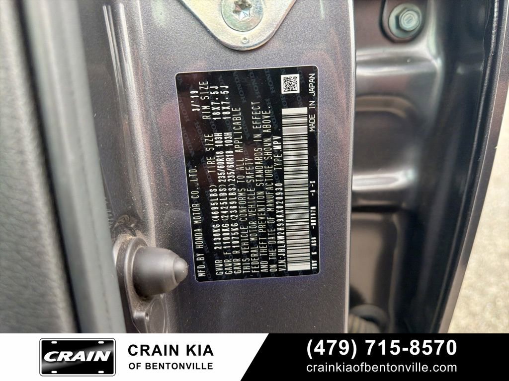 Used 2019 Honda CR-V Touring image 17