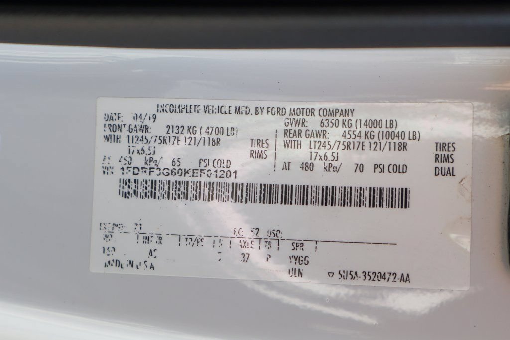 Used 2019 Ford F350 XL w/ XL Value Package RWD image 50
