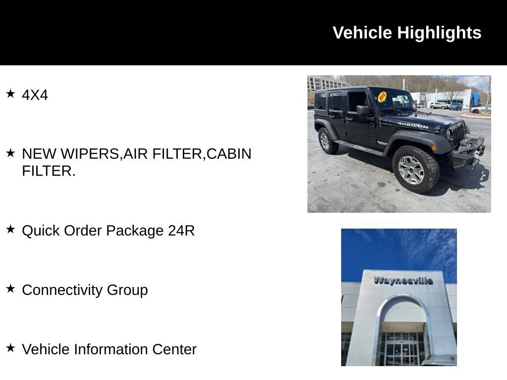 Used 2012 Jeep Wrangler Unlimited Rubicon w/ Dual Top Group image 2