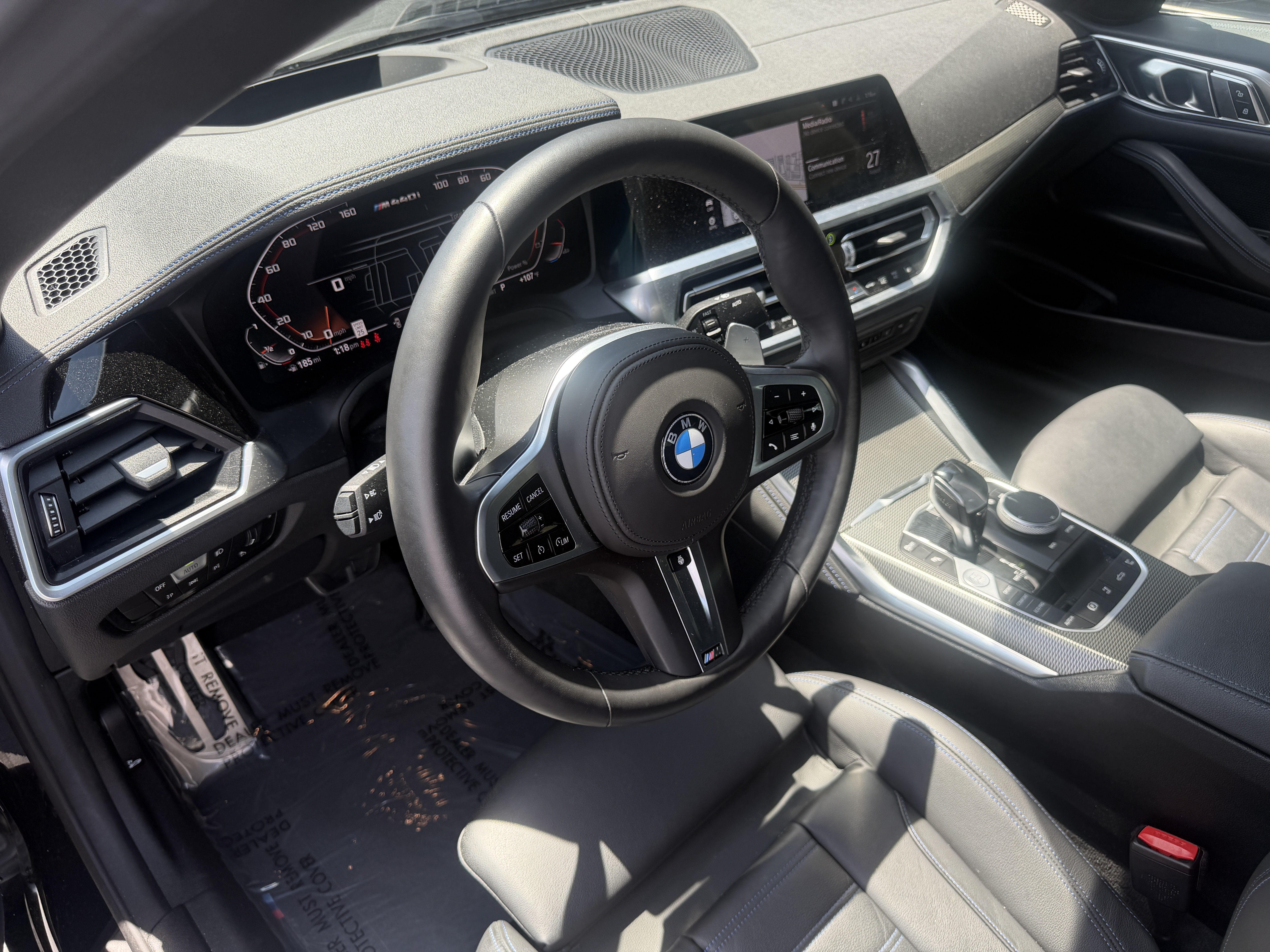 Used 2021 BMW M440i Convertible w/ Premium Package RWD image 4
