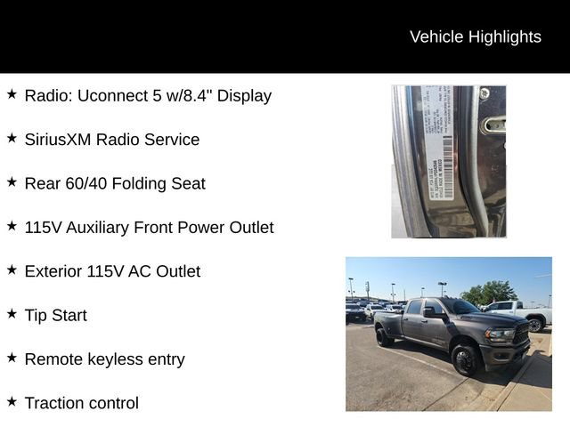 Used 2023 RAM 3500 Big Horn w/ Night Edition AWD/4WD image 16