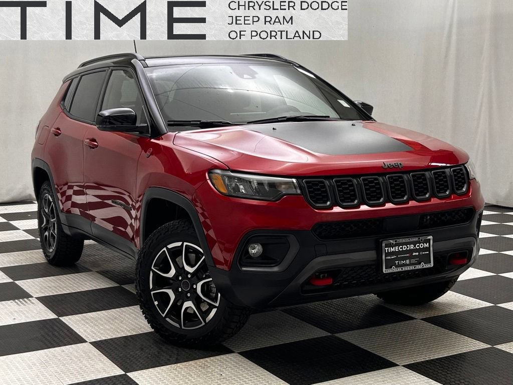 Certified 2025 Jeep Compass Trailhawk w/ Sun & Sound Group