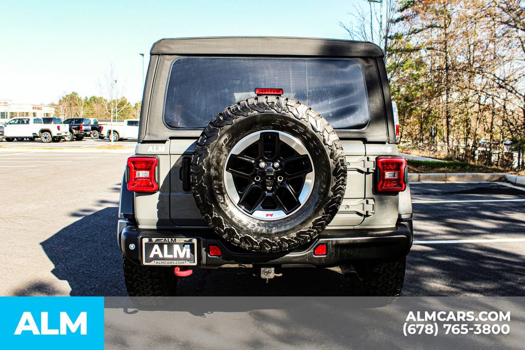 Used 2021 Jeep Wrangler Unlimited Rubicon w/ Uconnect 4C Nav & Sound Group AWD/4WD image 11