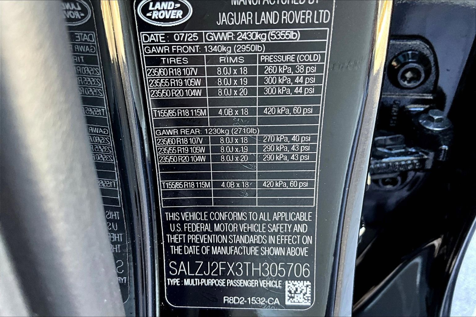 New 2026 Land Rover Range Rover Evoque S image 13