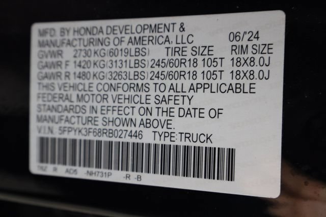 Used 2024 Honda Ridgeline TrailSport image 34