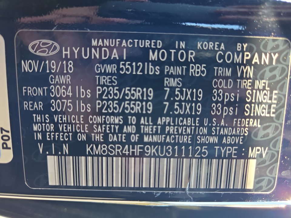 Used 2019 Hyundai Santa Fe XL FWD image 38