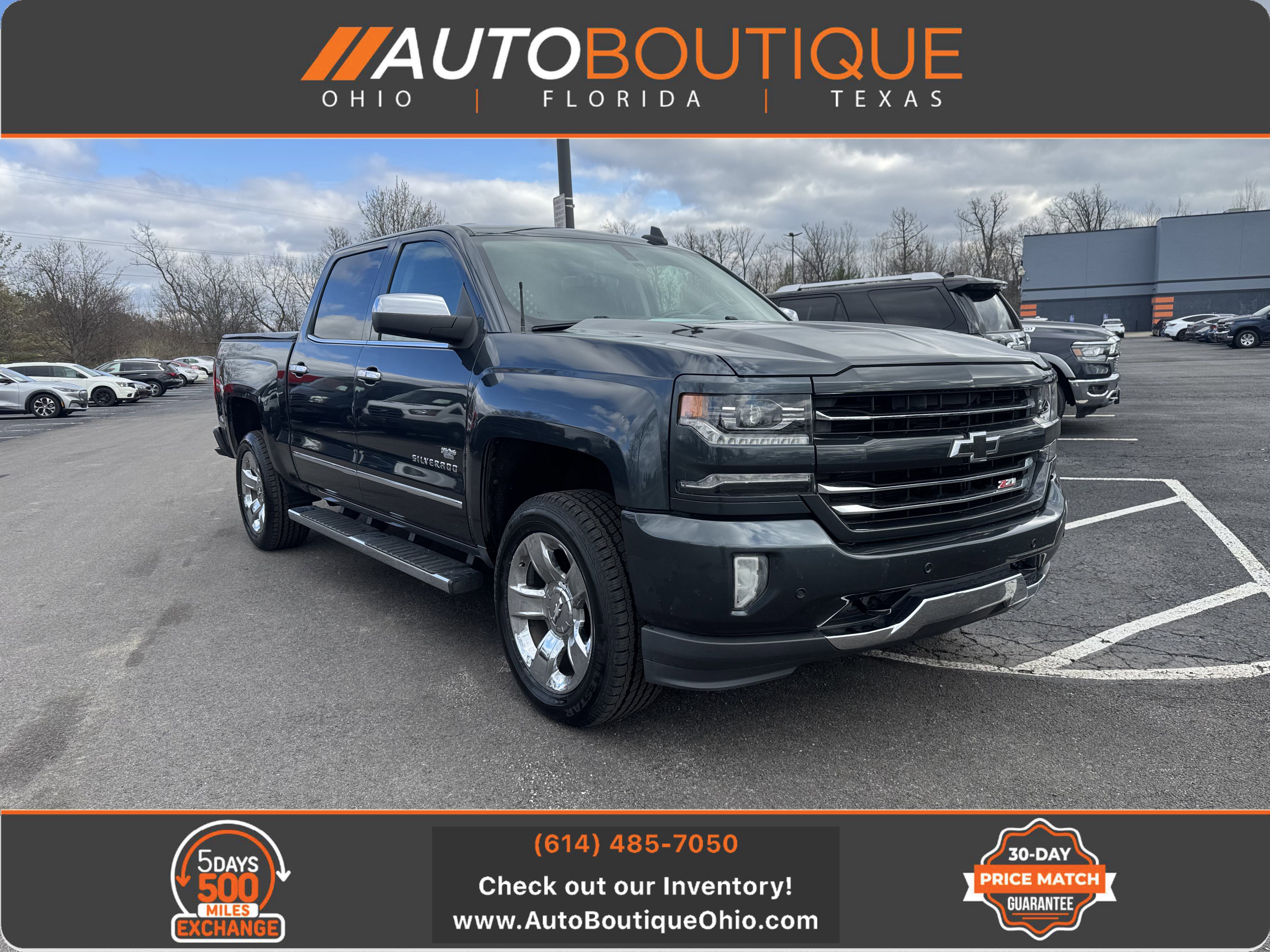 Used 2017 Chevrolet Silverado 1500 LTZ Z71 w/ LTZ Plus Package