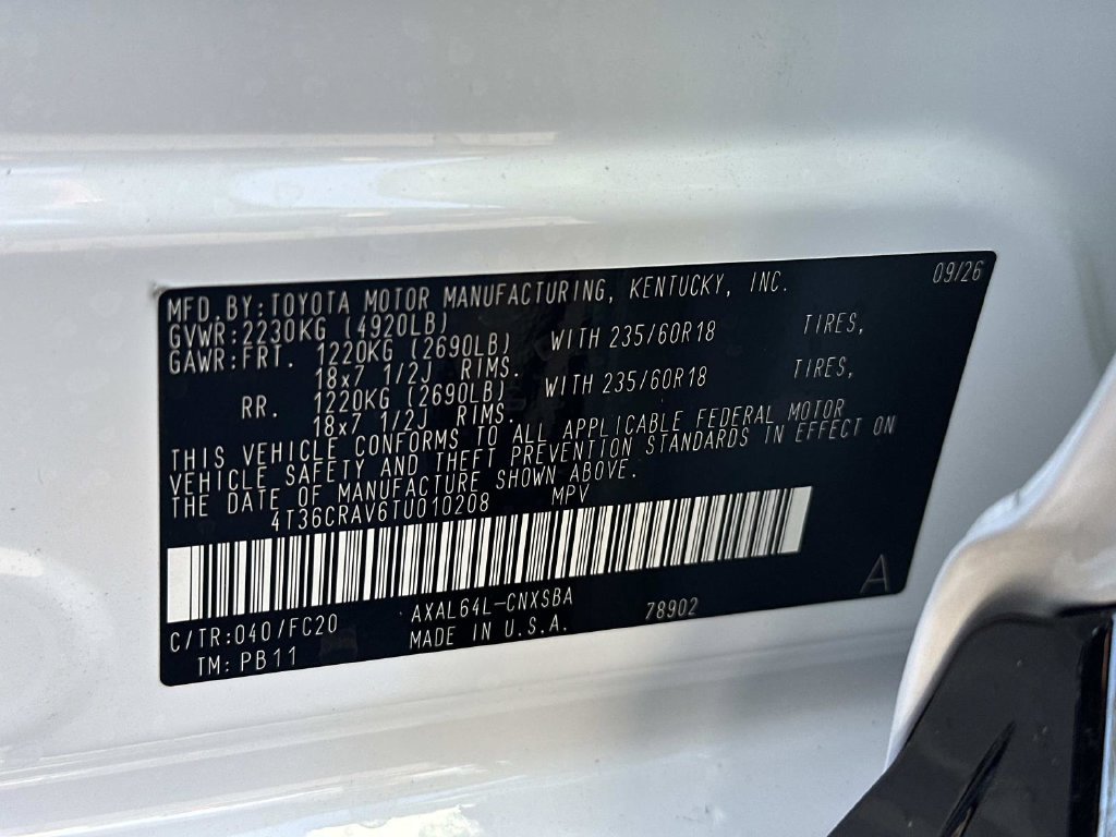 New 2026 Toyota RAV4 SE AWD/4WD image 17