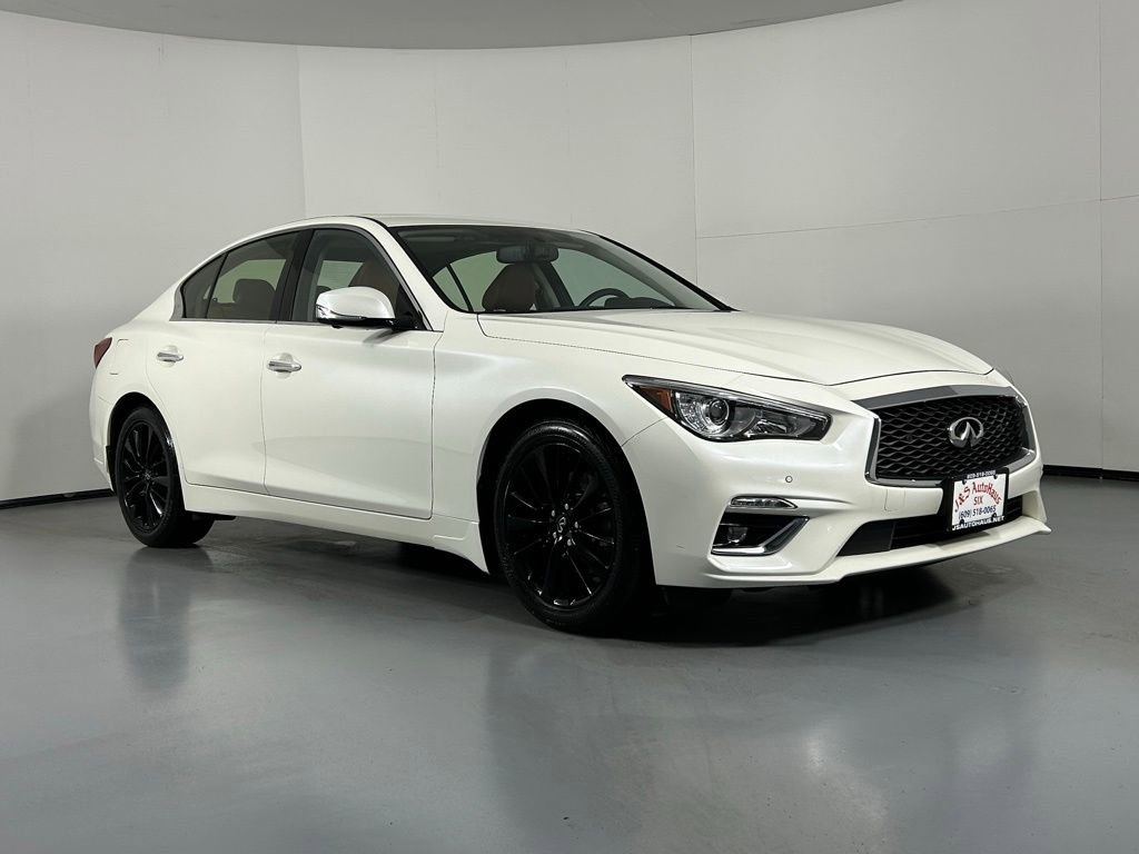 Used 2023 INFINITI Q50 Luxe w/ Cargo Package AWD/4WD image 1