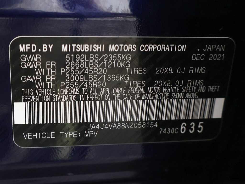 Used 2022 Mitsubishi Outlander SEL AWD/4WD image 57