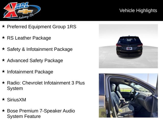Certified 2024 Chevrolet Equinox RS w/ RS Leather Package image 2