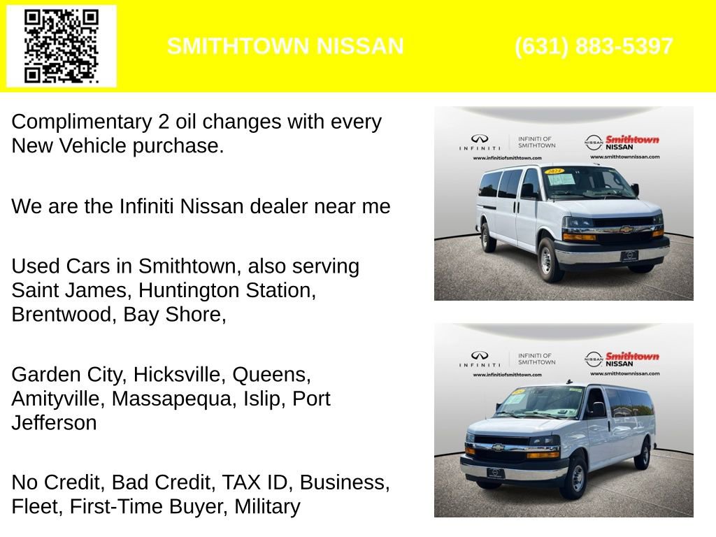 Used 2024 Chevrolet Express 3500 LT w/ LT Preferred Equipment Group RWD image 2