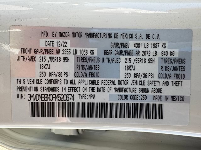 Used 2023 MAZDA CX-30 AWD 2.5 S w/ Select Package image 7