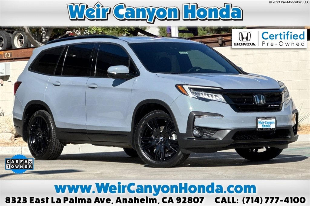 Certified 2022 Honda Pilot Black Edition