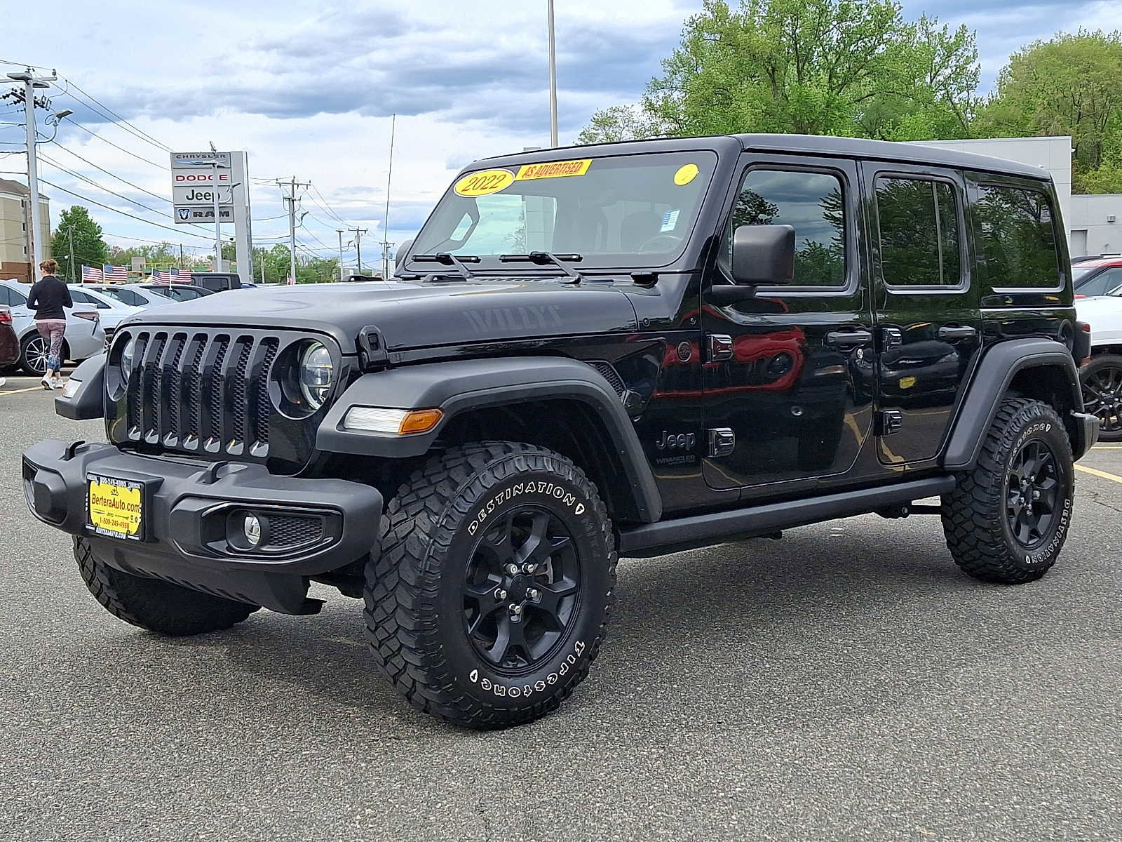 Used 2022 Jeep Wrangler Unlimited Sport AWD/4WD image 3