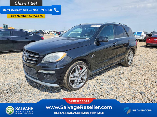 Used 2015 Mercedes-Benz ML 63 AMG 4MATIC
