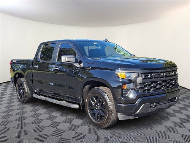 Certified 2024 Chevrolet Silverado 1500 Custom w/ Turbomax Blackout Package