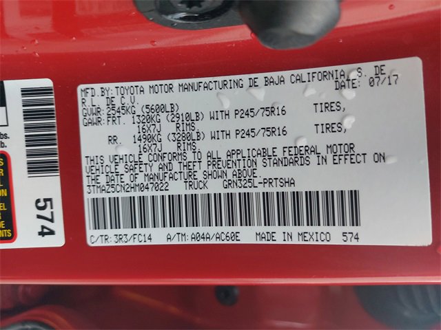 Used 2017 Toyota Tacoma SR5 w/ Tow Package image 32