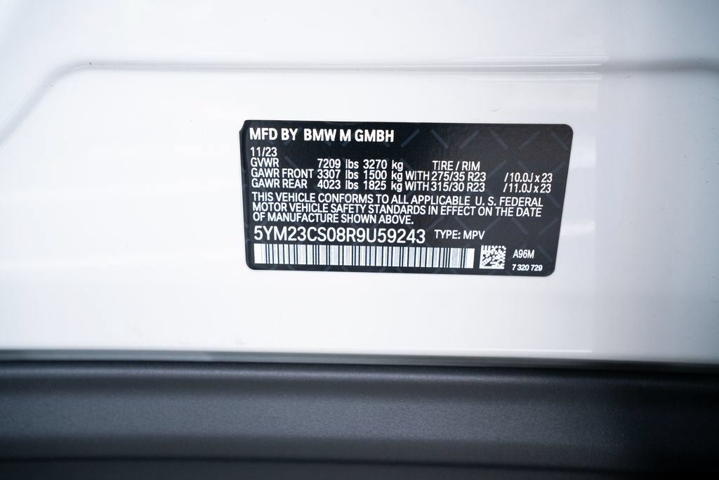 Used 2024 BMW XM AWD/4WD image 59