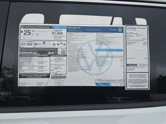 Used 2026 Volkswagen Tiguan SE AWD/4WD image 19