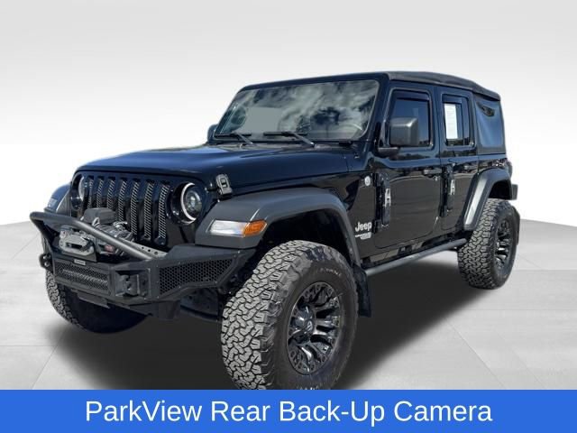 Certified 2018 Jeep Wrangler Unlimited Sport image 1