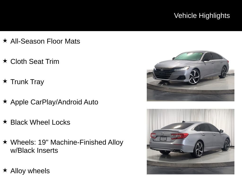Used 2021 Honda Accord Sport image 18