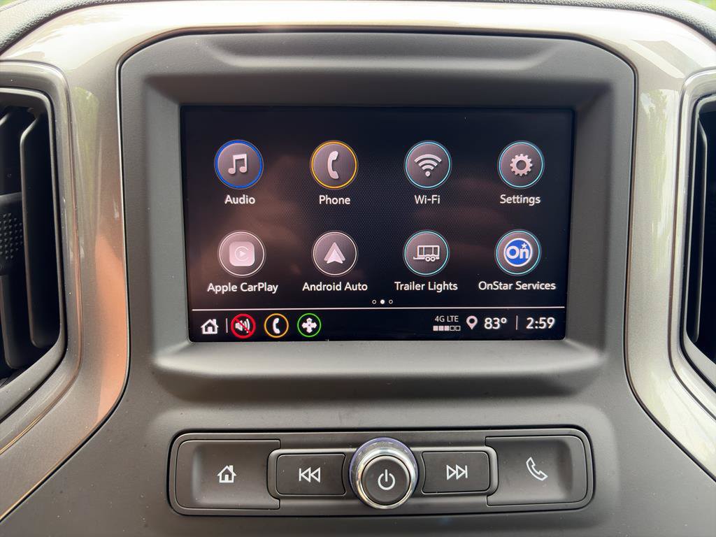 Certified 2025 Chevrolet Silverado 1500 Custom w/ Turbomax Blackout Package AWD/4WD image 12