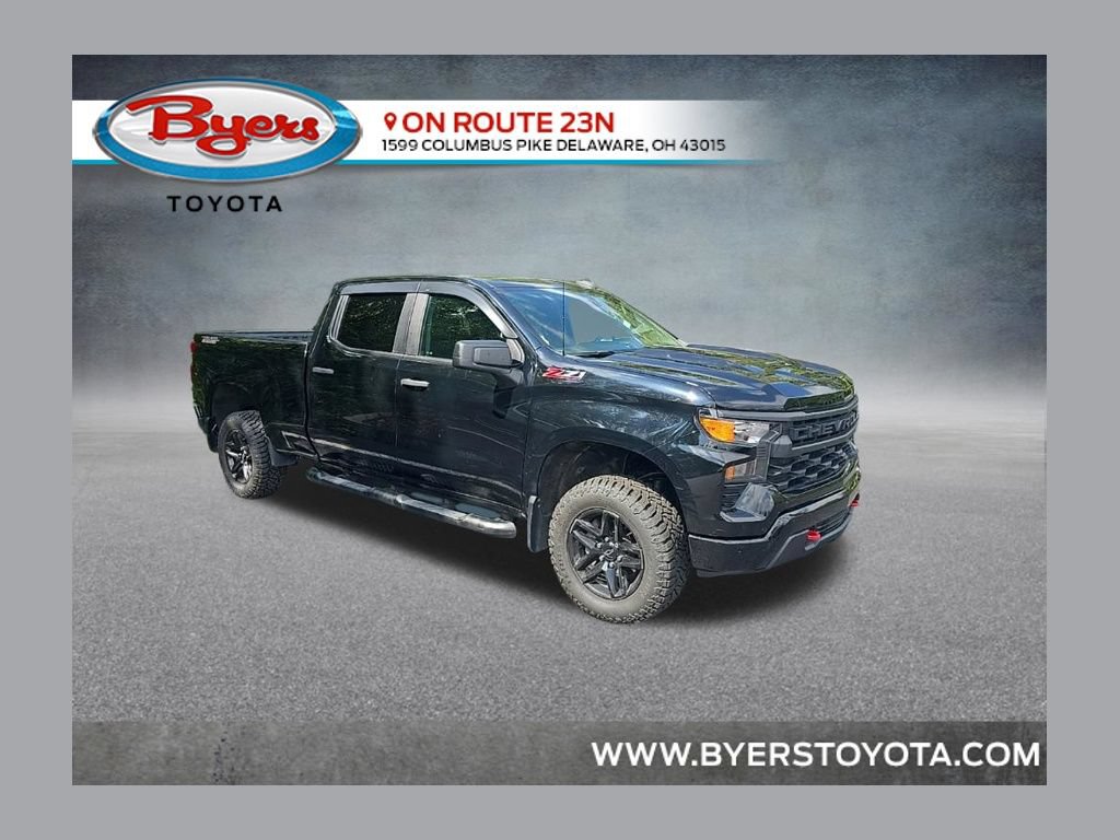 Used 2024 Chevrolet Silverado 1500 Custom Trail Boss AWD/4WD image 1