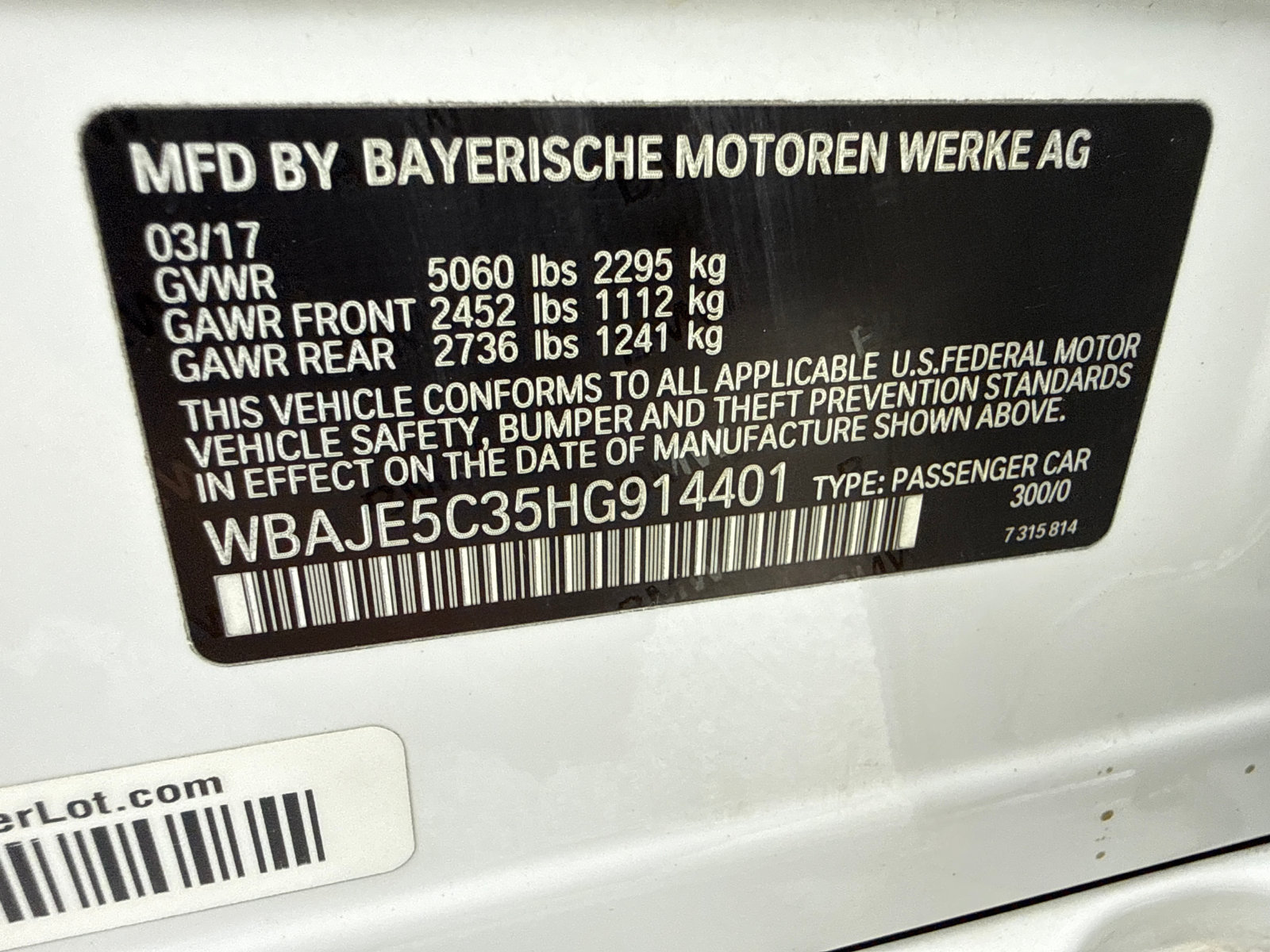 Used 2017 BMW 540i RWD image 53
