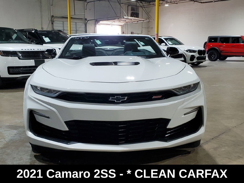 Used 2021 Chevrolet Camaro SS RWD image 2