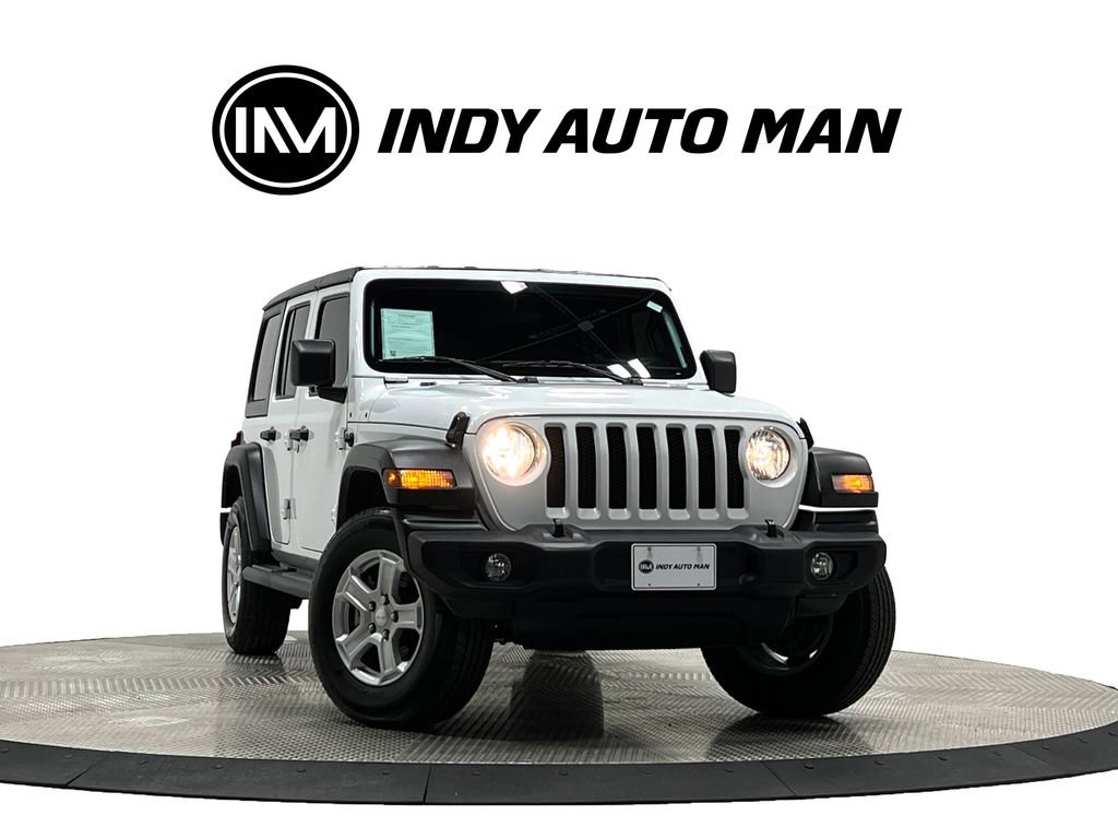 Used 2021 Jeep Wrangler Unlimited Sport image 3