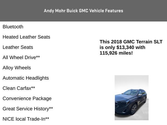 Used 2018 GMC Terrain SLT w/ Preferred Package image 4