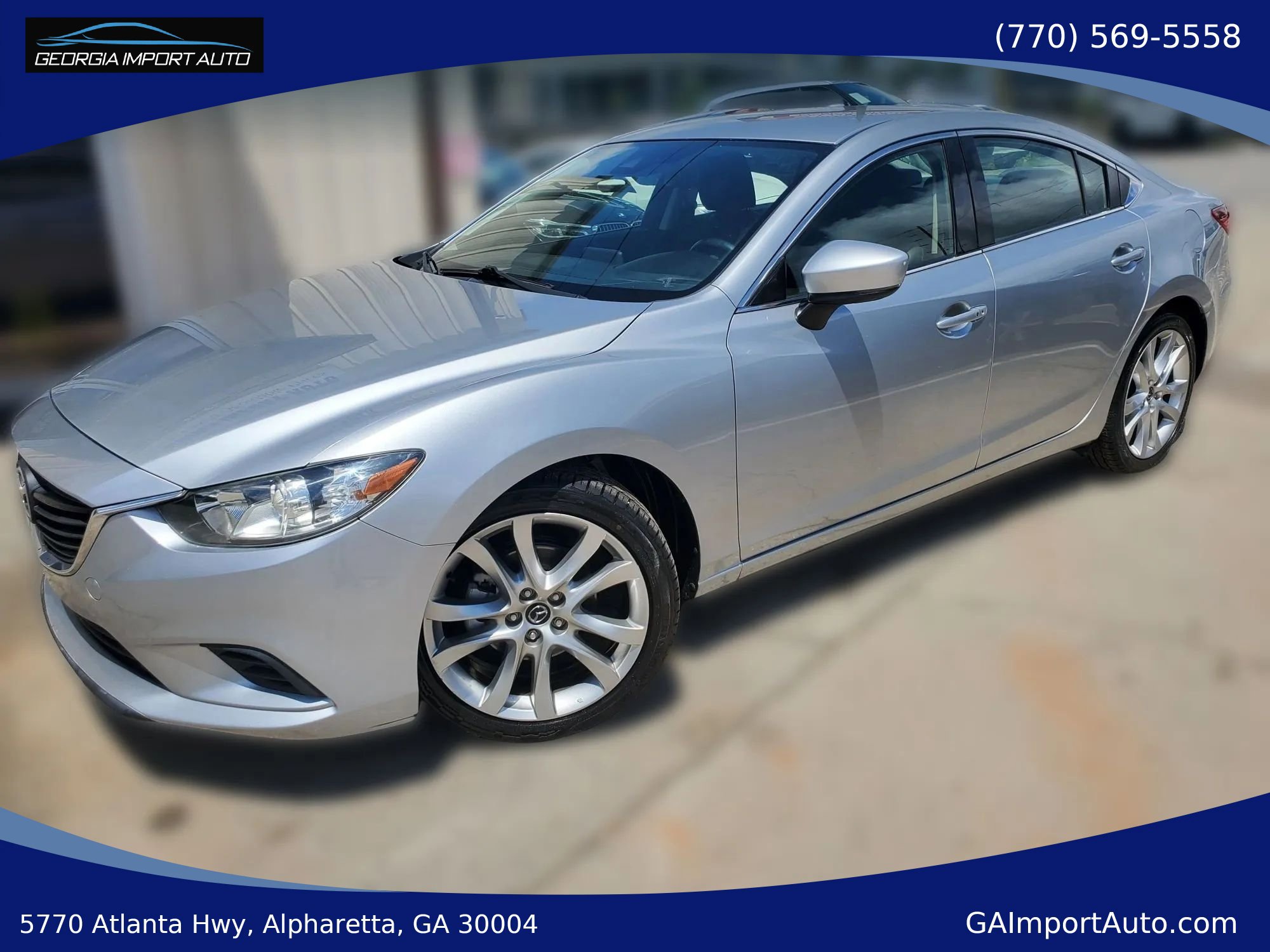 Used 2017 MAZDA MAZDA6 Touring FWD image 1