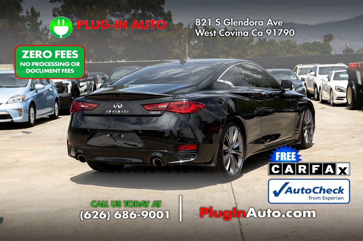 Used 2022 INFINITI Q60 Red Sport 400 w/ Cargo Package RWD image 5
