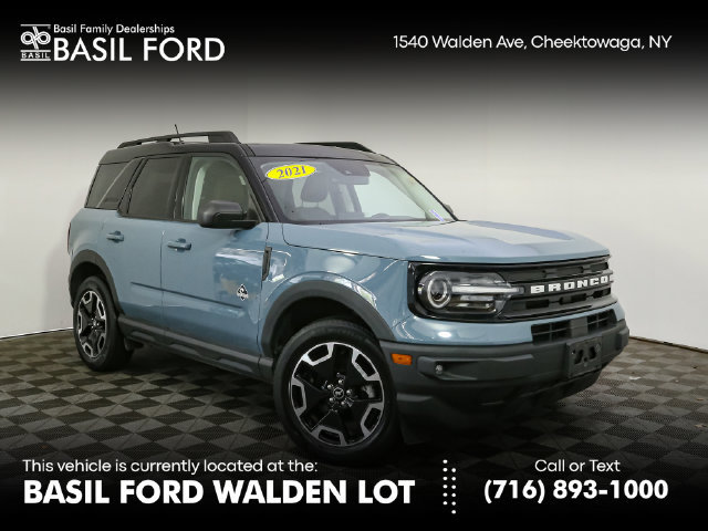 Used 2021 Ford Bronco Sport Outer Banks w/ Outer Banks Package