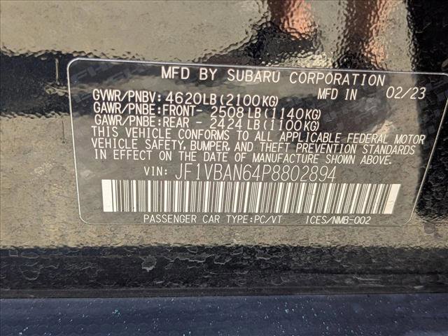 Used 2023 Subaru WRX Limited image 25