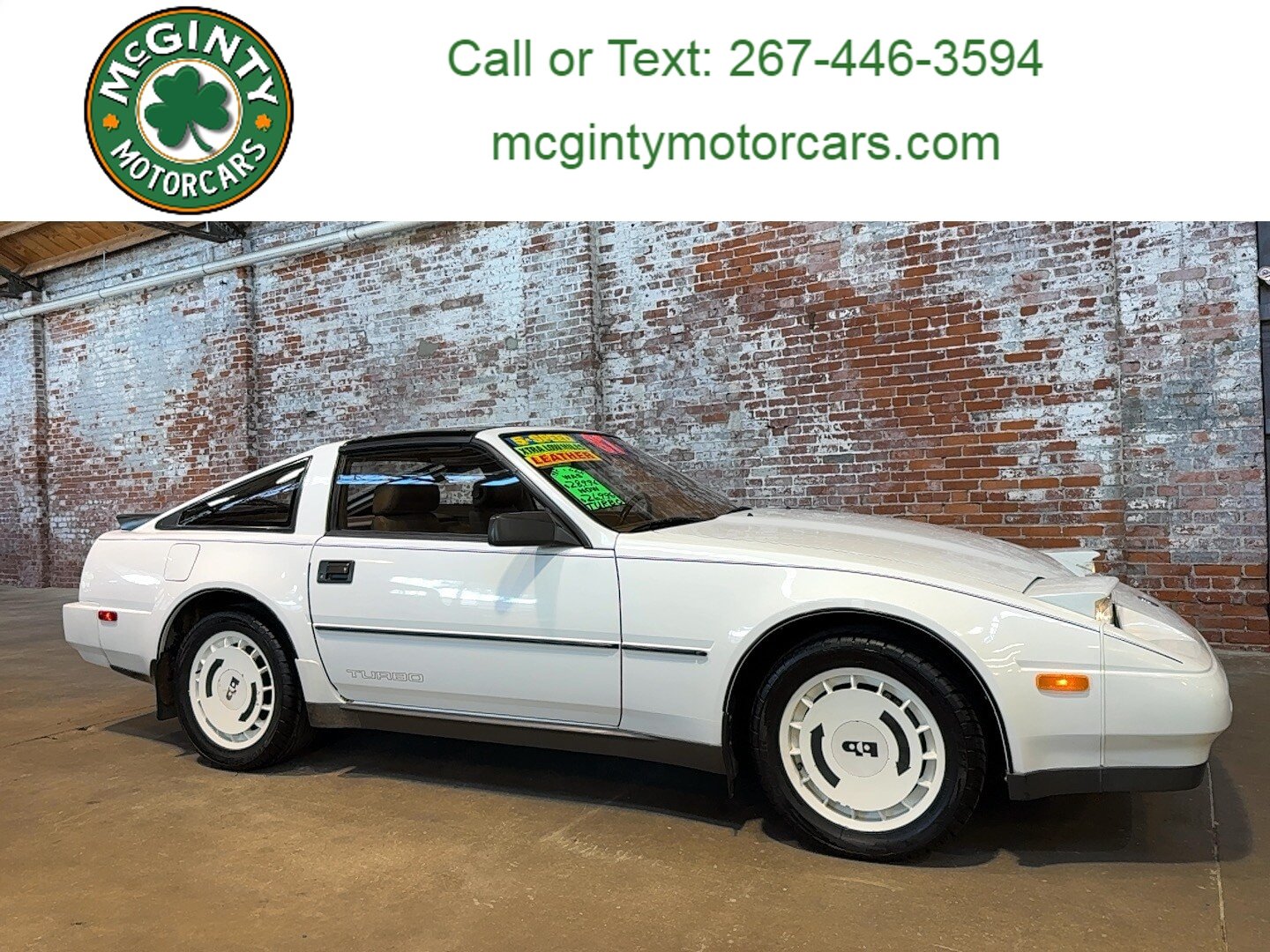 Used 1987 Nissan 300ZX Turbo Hatchback RWD video 1