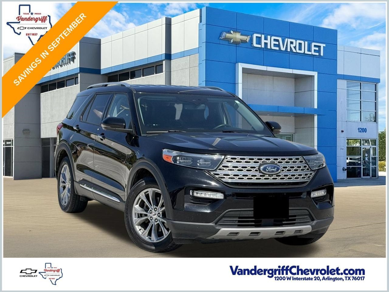 Used 2022 Ford Explorer Limited w/ Equipment Group 301A RWD image 1