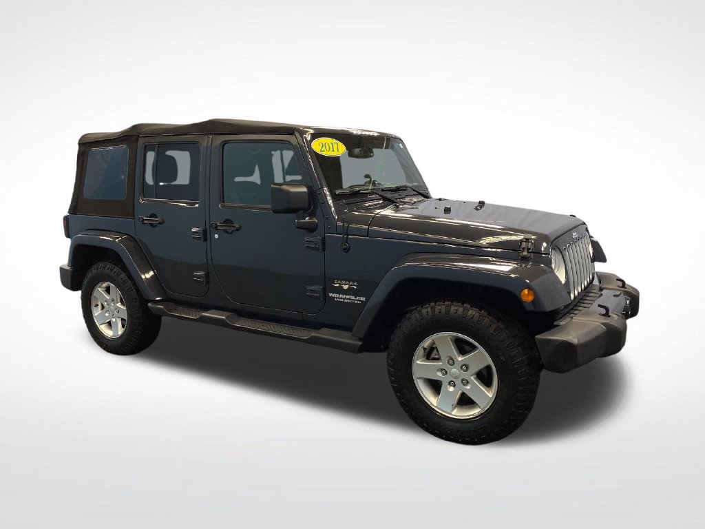 Certified 2017 Jeep Wrangler Unlimited Sahara w/ Connectivity Group AWD/4WD image 9