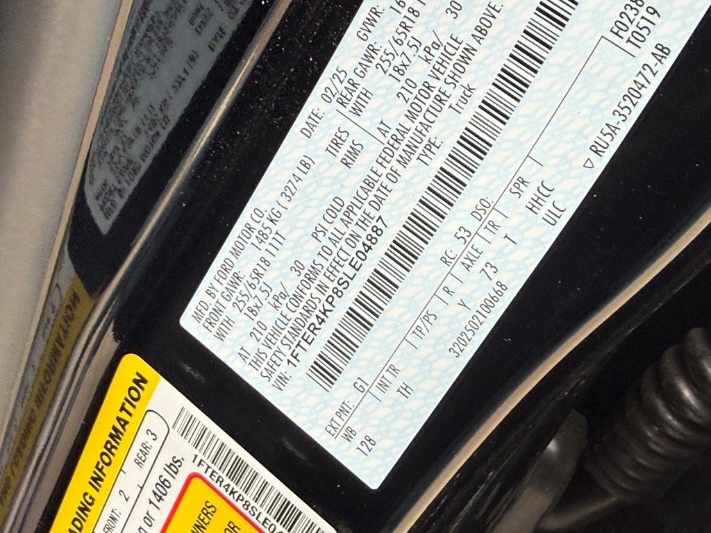 Used 2025 Ford Ranger Lariat w/ FX4 Off-Road Package image 24