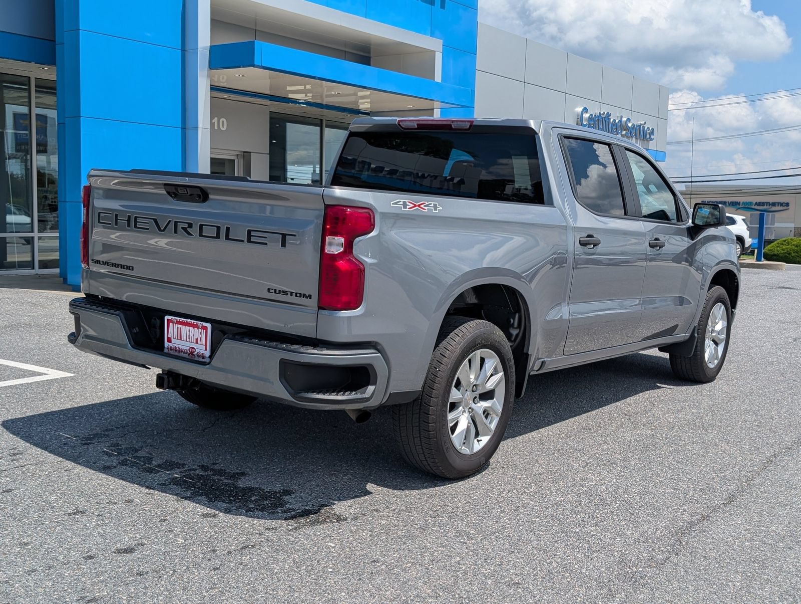 Used 2023 Chevrolet Silverado 1500 Custom w/ LPO, Dark Essentials Package AWD/4WD image 3